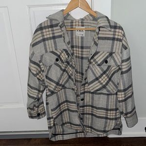 Zara Oversized flannel